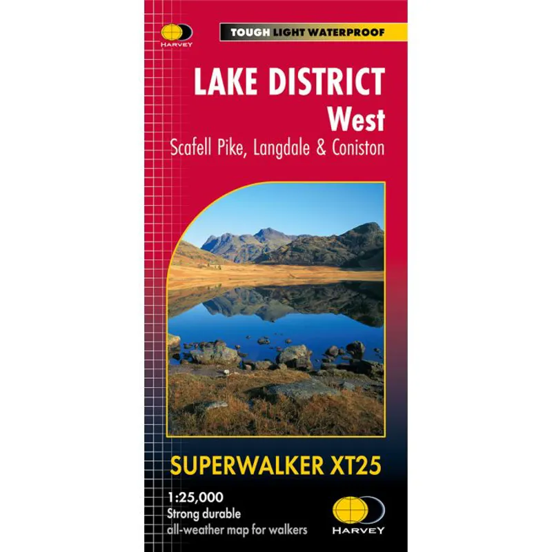 Harvey Superwalker XT25 Lake District West